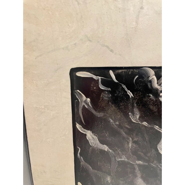 Italian Florentine Faux Marble Hand Painted Tole Cachepot For Sale - Image 11 of 12