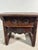 Spanish Castilian Carved Wood Side Table with Iron Hardware, Early 20th Century For Sale - Image 4 of 14