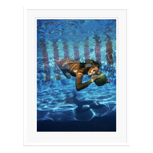 Slim Aarons, Underwater Drink, 1972, Colour Photograph For Sale