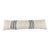 Turkish Hemp Pillow Cushion Natural Beige Black Cushion Cover 12"x46" For Sale
