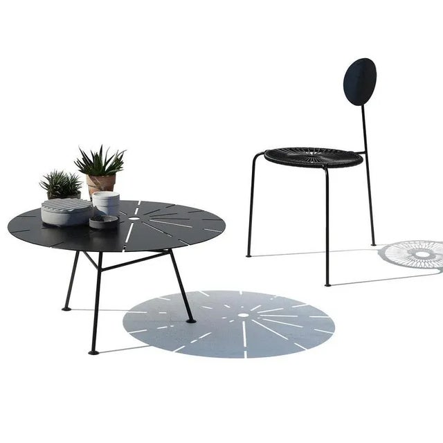 Black Big and Low Bam Bam Table by OK Design For Sale - Image 8 of 9