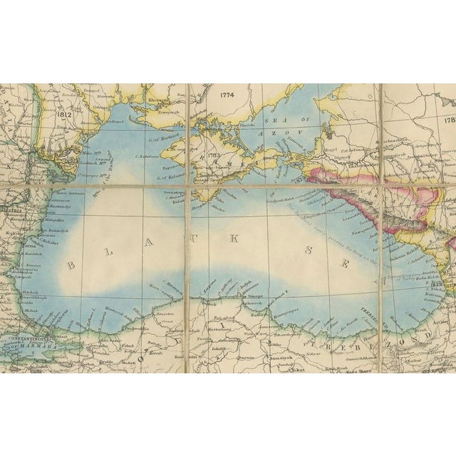 Wyld Map of Turkey in Asia, 1853 For Sale - Image 9 of 10