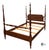 Wood Vintage Link Taylor Traditional American Style Mahogany Full Size Four Poster Bed For Sale - Image 7 of 8