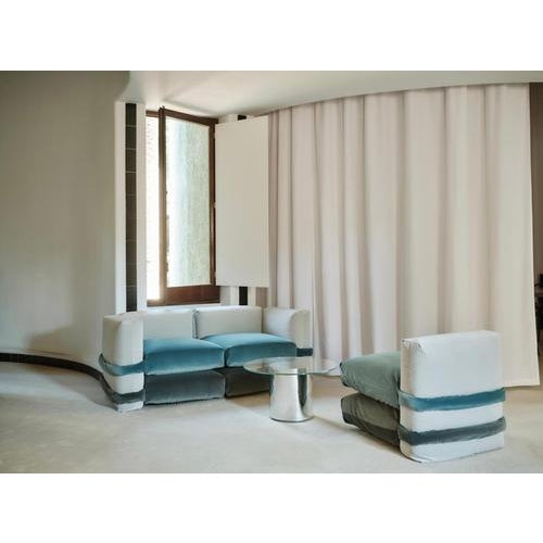 Textile Maharam Cushion Sofa Central Module by Muller Van Severen for BD Barcelona For Sale - Image 7 of 17