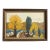 Vintage Impressionist Style Scenery Oil Painting by Baker 1967 Framed by SPELLMAN's Inc., Fort Walton Beach, Flo. For Sale