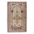 Early 20th Century Color Antique Oushak Rug With Columns, Chandelier & Vase Design For Sale