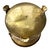 Vintage Brass Lion Head Bucket For Sale - Image 4 of 6