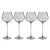 Malden Optic Red Wine Glasses - Smoke, Set of 4 For Sale - Image 4 of 4