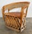 Vintage Mexican Cedar Wood and Leather Equipale Lounge Chair For Sale - Image 4 of 10