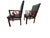 Late 20th Century Attributed to Michael Taylor Baker Greek Key Armchairs Pair For Sale - Image 11 of 18