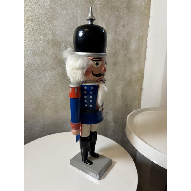 Large Vintage Nutcracker from G.K.W., Erzgebirge, Germany, 1960s For Sale - Image 4 of 6