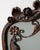 Black Italian Wrougt Iron Neo Baroque Mirror Italy Mid 20th Century For Sale - Image 8 of 11