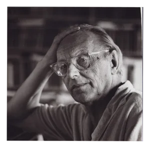 Carl Orff, Portrait, 1968, Original Black & White Photograph