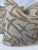 Custom pair of 22" pillows covered in Nobilis "Laurus" in color 10850.14. These pillows have tapered corners to prevent...