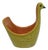 Italian Studio Ceramic Goose Bowl by Aldo Londi for Bitossi, 1960s For Sale