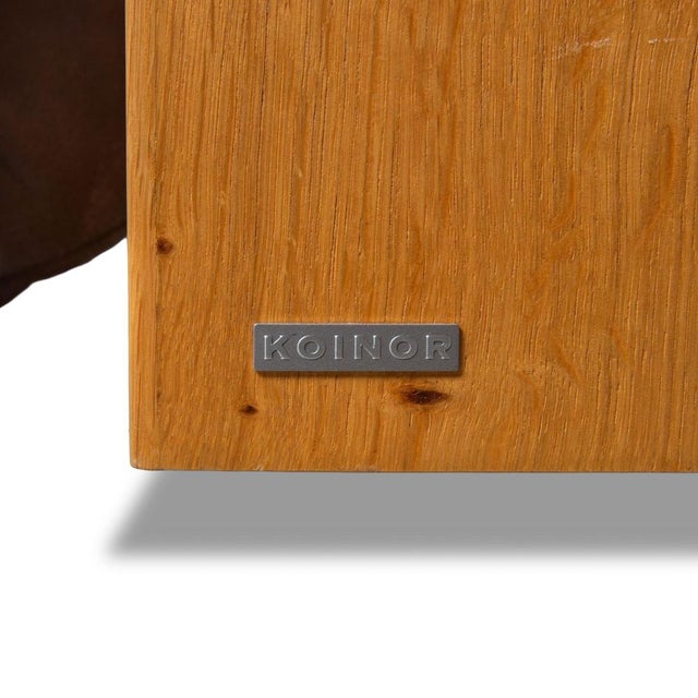 Free Motion Edit 3 Leather Two-Seater Sofa with Ottoman from Koinor, Set of 2 For Sale - Image 12 of 18