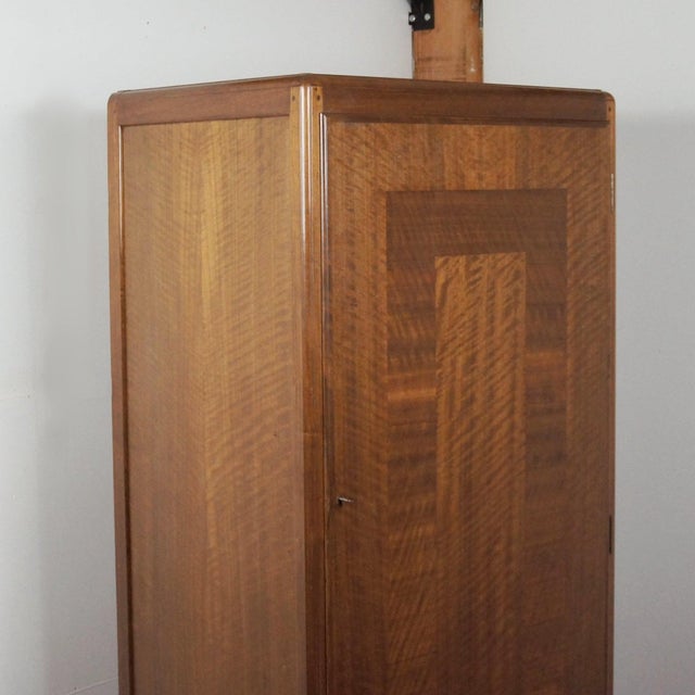 1930s Art Deco Wardrobe by Betty Joel, 1930s For Sale - Image 5 of 13