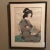 1930s Early 20th Century Woodblock Print by Paul Jacoulet, Framed For Sale - Image 5 of 5