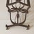 French Art Deco Wrought Iron + Black Fossil Marble Occasional Table, 1940s For Sale - Image 9 of 11