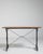 Cast Iron Bistro Table with Oak Top, Antique, France, 20th Century For Sale - Image 9 of 17