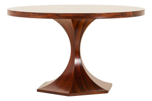 Round Rosewood Table by Carlo De Carli, 1960s