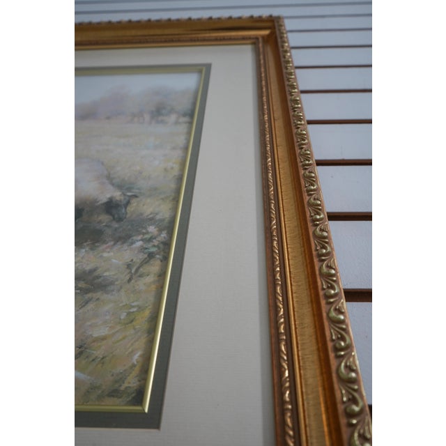 Ray Blacklock Framed & Matted Shepherd's Daughter Print For Sale - Image 4 of 9
