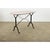 French 19th Century Bistro Table with Oblong Marble Top For Sale - Image 9 of 14