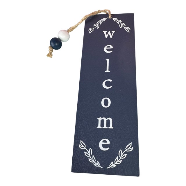 Hobby Lobby Welcome Sign With Beads For Sale