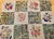 Textile Vintage American Hand Hooked Rug, Block Design, Folk Art Tapestry, 2x3 For Sale - Image 7 of 13