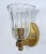 Vintage Italian Brass and Murano Glass Wall Sconces, 1990s, Set of 2 For Sale - Image 9 of 17