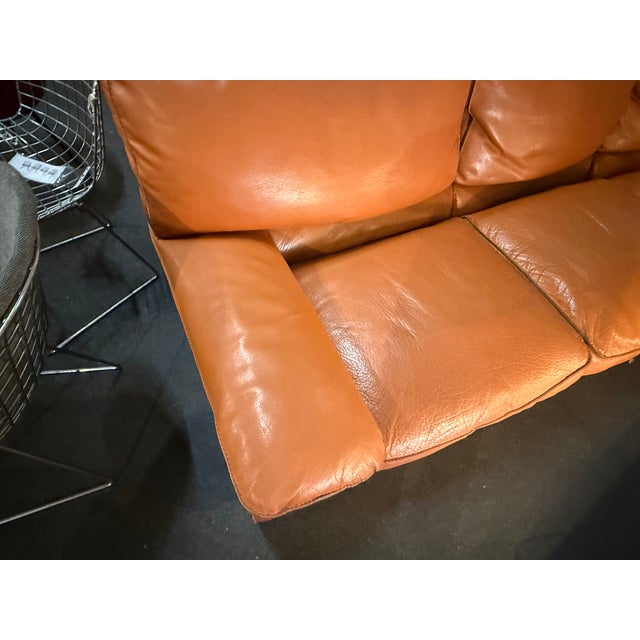 Leather Sofa and Armchair, 1970s, Set of 2 For Sale - Image 6 of 7