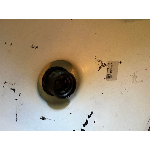 1970s 1970s Danish Black Pendant Lamp by E. S. Horn For Sale - Image 5 of 8