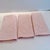 Traditional Three Vintage Pale Pale Pink Madeira Linen & Organza Fingertip Towels For Sale - Image 3 of 7