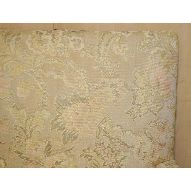 Late 19th Century Irish George III Carved Gainsborough Armchair, 1880s For Sale - Image 5 of 18