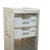 Silver Grey Lufthansa Ju 52 Aircraft Trolley with Shelf and Plastic Drawer For Sale - Image 4 of 18