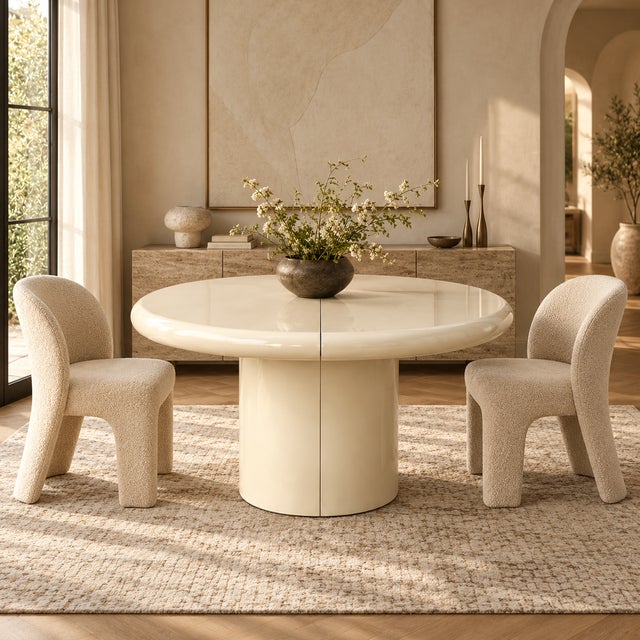 1970s Karl Springer Style Extending Dining Room Table For Sale - Image 13 of 14