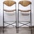 Wrought Iron, Wicker and Wood Slatted Bar Stools by Arthur Umanoff for Raymor, 1950s, Set of 2 For Sale - Image 13 of 15
