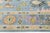 Contemporary Modern Oushak Style Hand-Knotted Wool Area Rug in Sky Blue & Pastel For Sale - Image 10 of 12