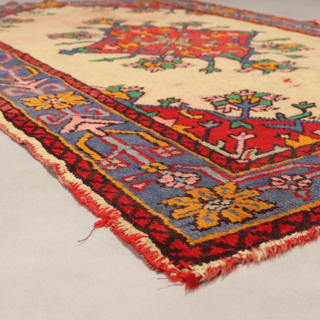 Vintage Turkish Kars Rug For Sale - Image 4 of 9