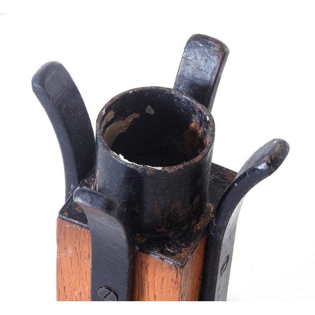 Black Mid-Century Modern Candlesticks, 1960s, Set of 2 For Sale - Image 8 of 10