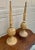 French Country Weathered Cast Iron Garden Finials, a Decorative Pair For Sale - Image 3 of 12