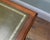 Victorian Pedestal Desk in Mahogany and Leather Top, 1880 For Sale - Image 4 of 9
