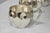 Metal Vintage Modern Regency Style Silver Plated Pedestal Punch Bowl W 12 Hanging Cups For Sale - Image 7 of 18