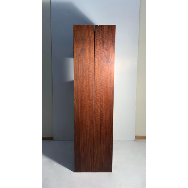 Mid-Century Modern Evans Clark Folding Bookcase / Display Shelf / Room Divider / Milo Baughman For Sale - Image 3 of 11