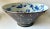 Ceramic Blue & White Chinoiserie 16" Bowl-Tozai Home For Sale - Image 7 of 10