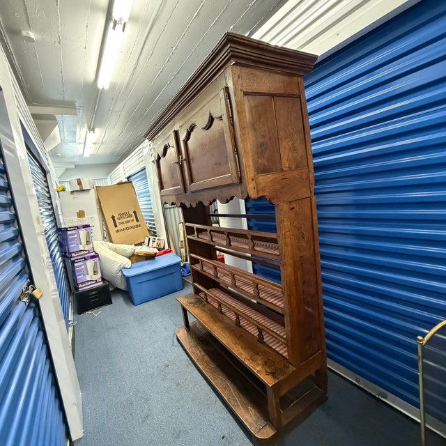 French Antique Fruitwood Dressoir, China Cabinet or Cupboard For Sale - Image 4 of 18