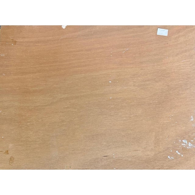 Claude Sauthier, Auvergne, 2, Oil on Wood, 1970s For Sale - Image 10 of 11