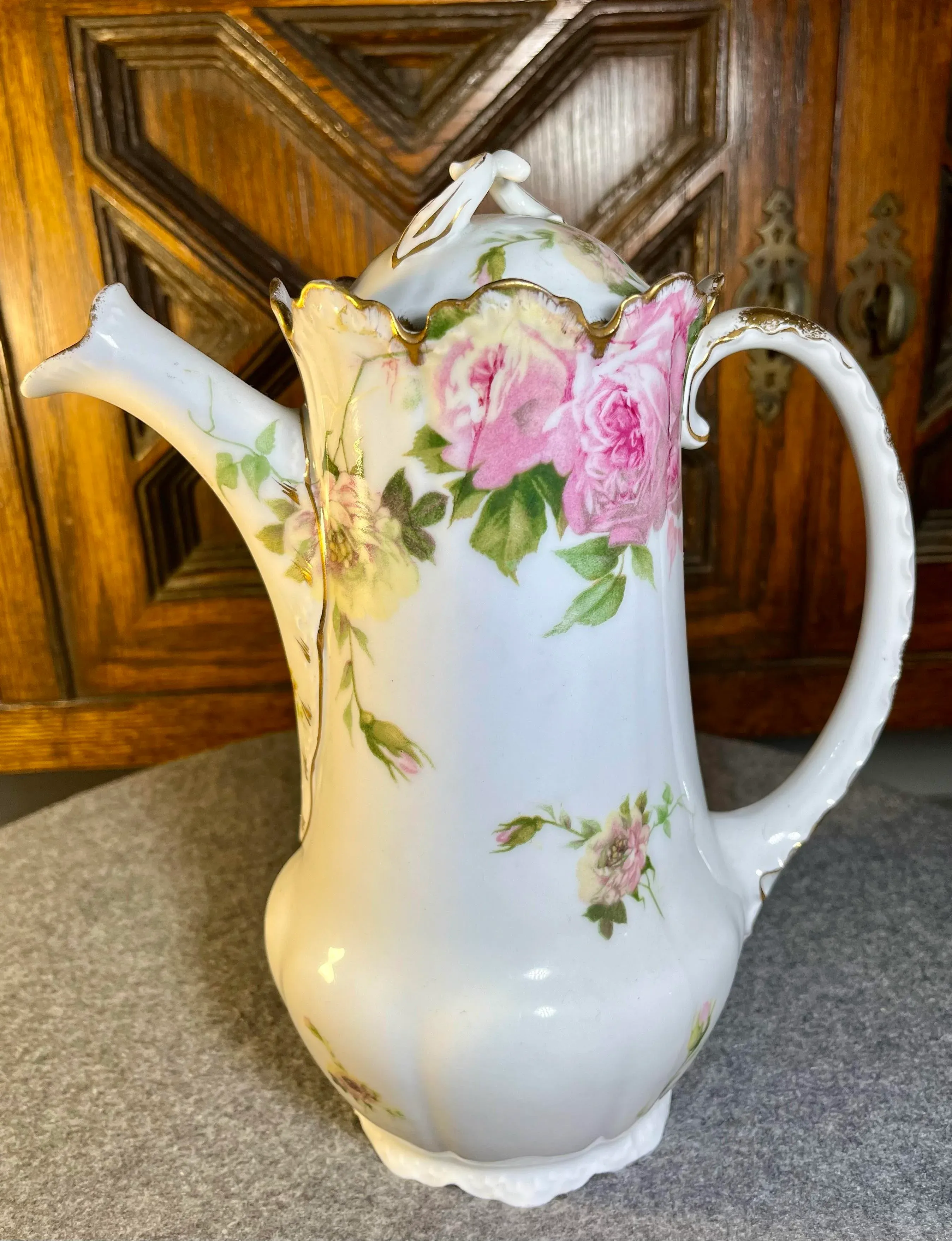 Antique R C Rosenthal Malmaison Porcelain Coffee/Chocolate Pot