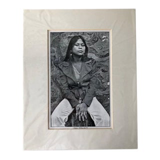 1973 "Alleluia" Portrait Black and White Photograph by Thomas Weir For Sale