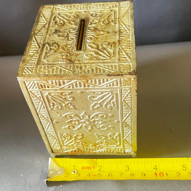 Antique 1888 Cast Iron Safe Bank J&e Stevens Security Deposit No 200 For Sale In Portland, OR - Image 6 of 10